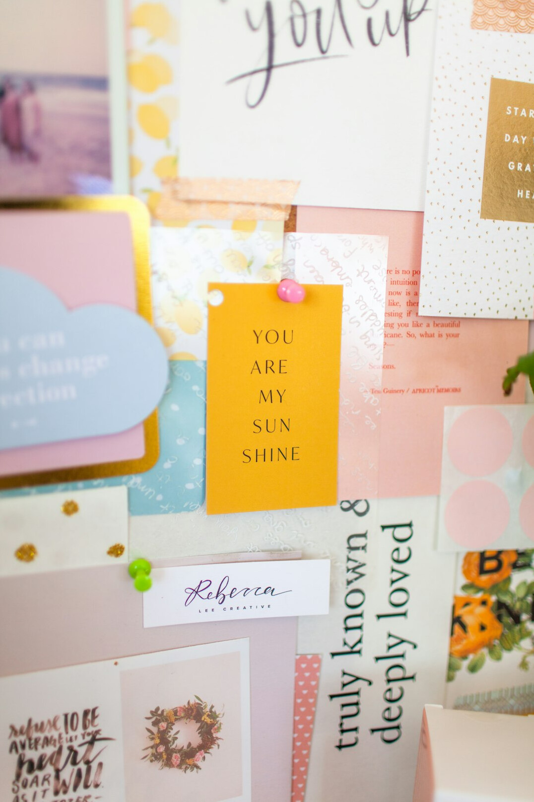 goal setting vision board